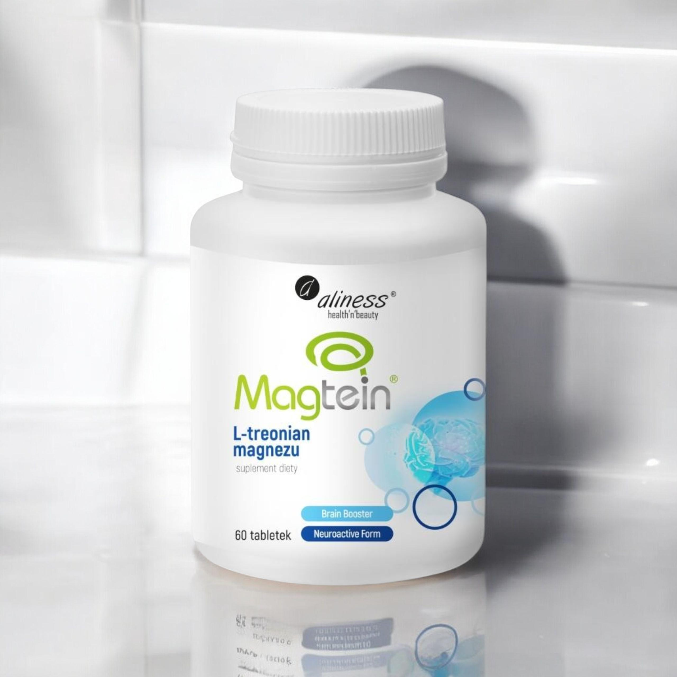 ALINESS - L-Treonian Magnezu Magtein 72mg - 60tabs.