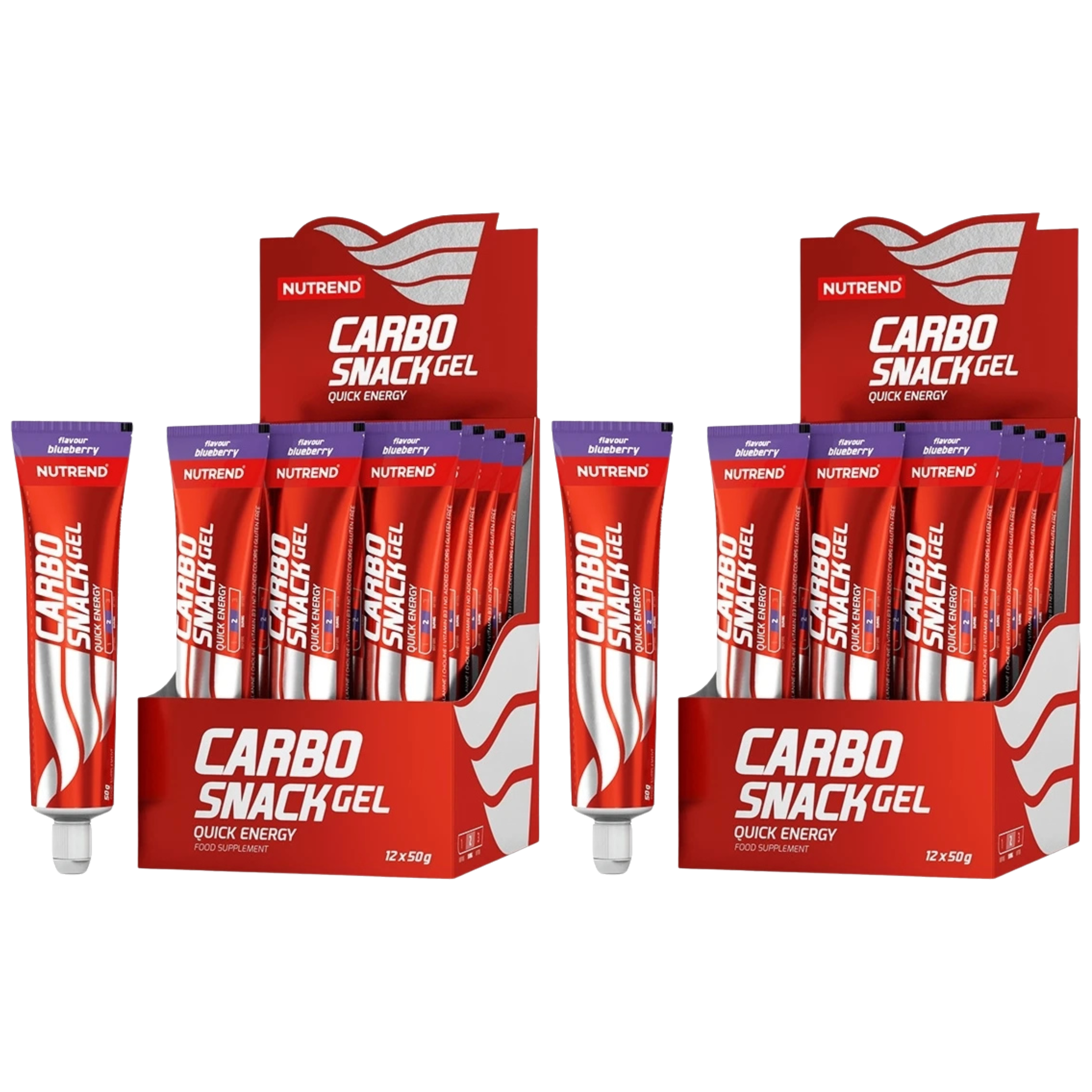 NUTREND - Carbosnack - 12x 2x 50g 