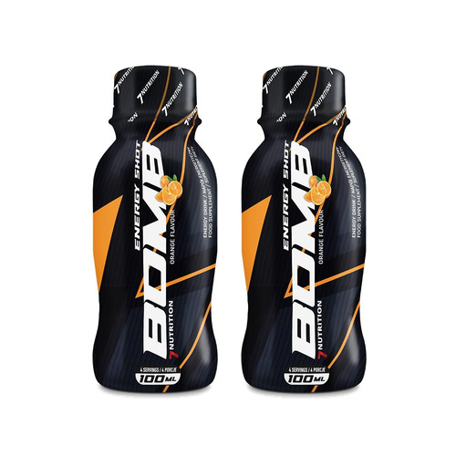 7 NUTRITION - Bomb Shot - 2x 100ml - Orange
