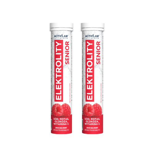 ACTIVLAB PHARMA - Elektrolity Senior - 20tabs - 2x Raspberry