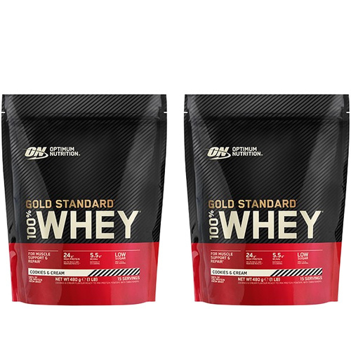 OPTIMUM NUTRITION - Whey Gold Standard Bag - 2x 480g 