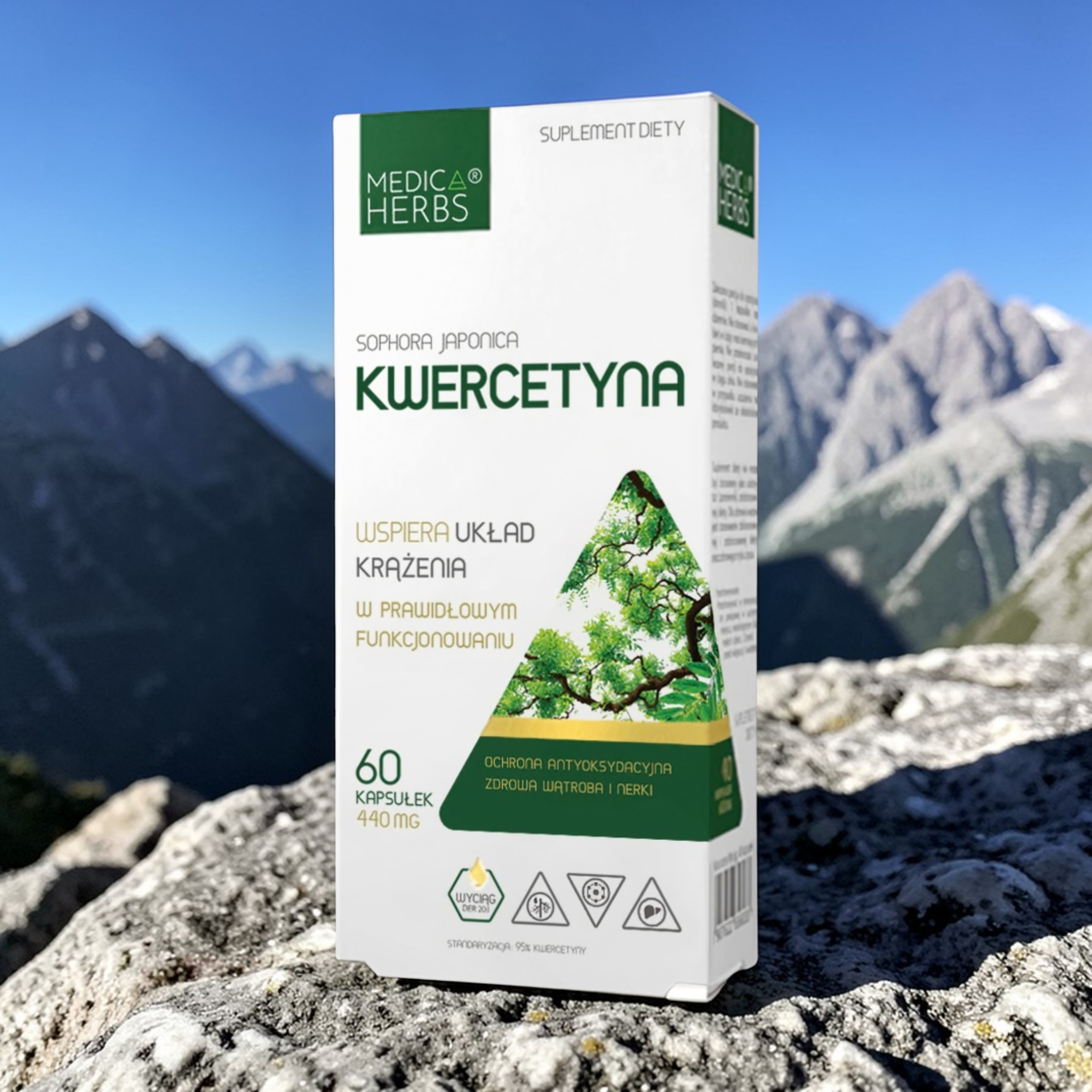 MEDICA HERBS - Kwercetyna - 2x 60caps.
