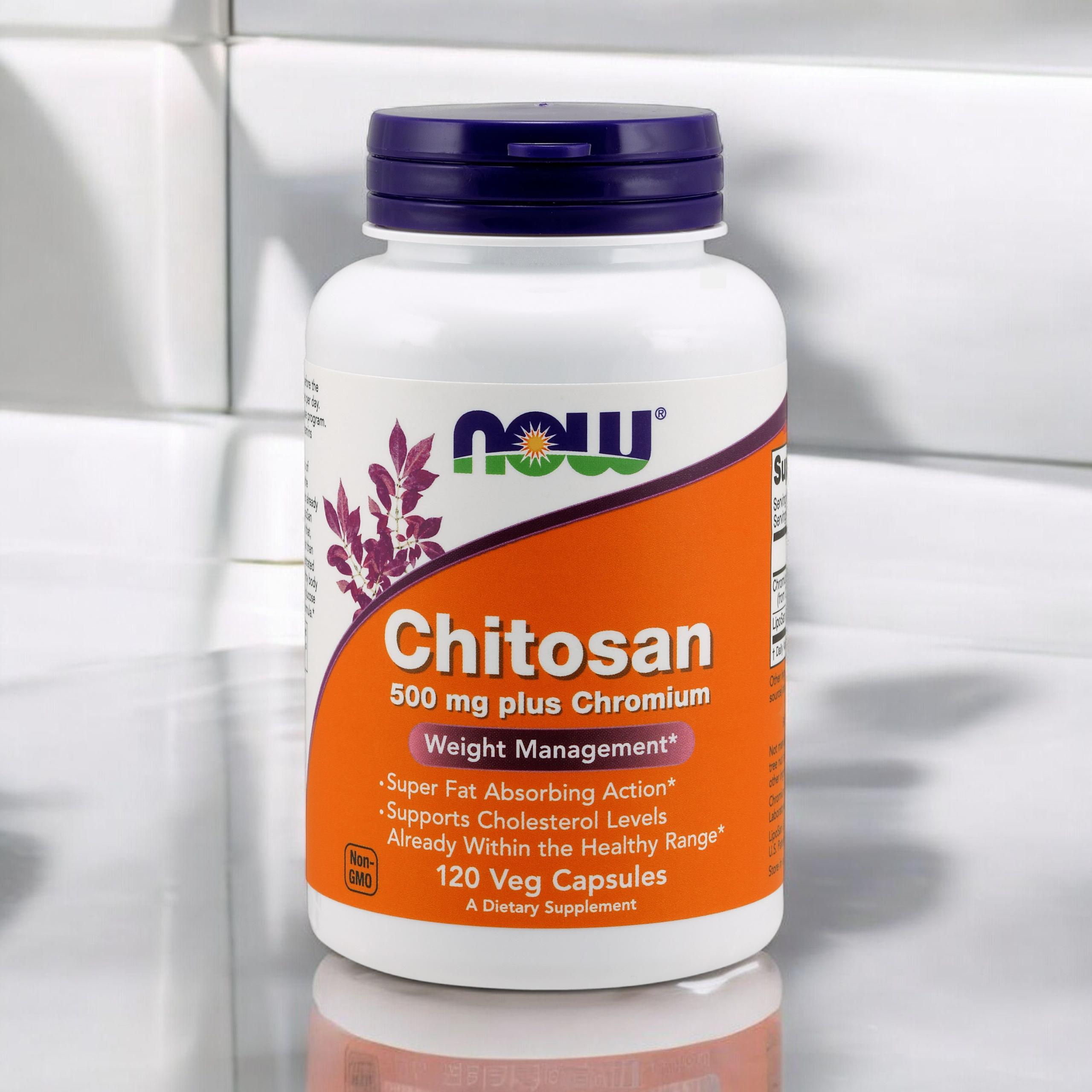 NOW Chitosan - 2x 120vcaps