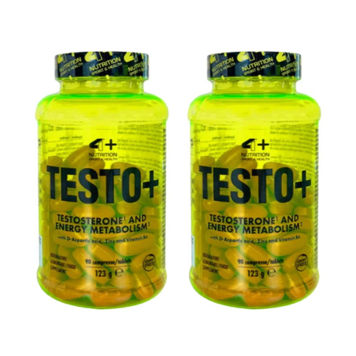 4+ NUTRITION Testo+ - 2x 90tabs