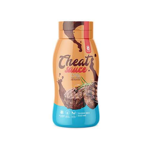 Cheat Meal Nutrition Sauce 0% (Sos zero kalorii) - 3x 500ml - Barbecue