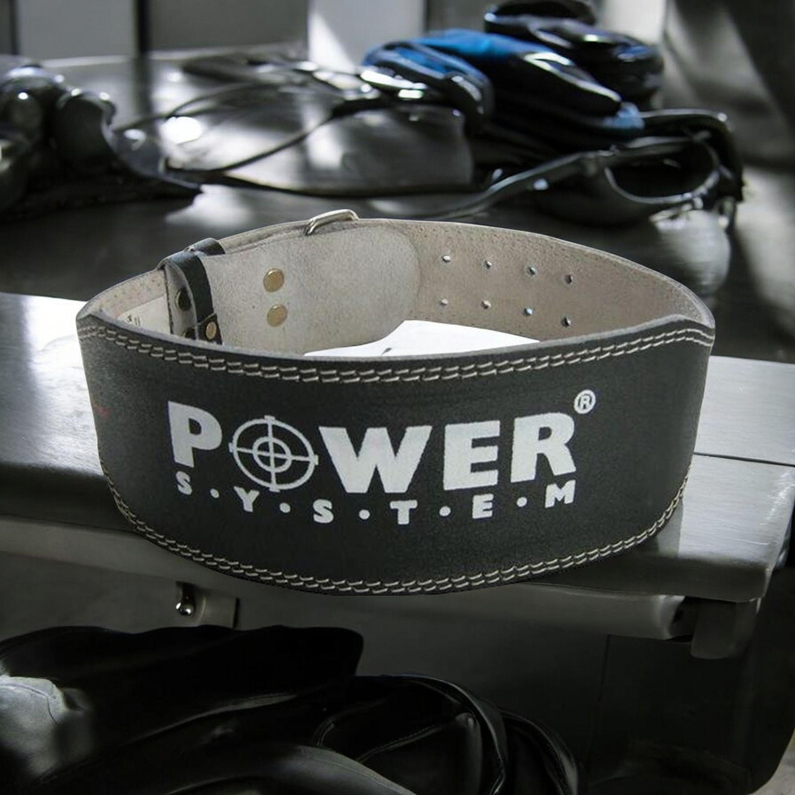 POWER SYSTEM Pas Skórzany - 3x Basic