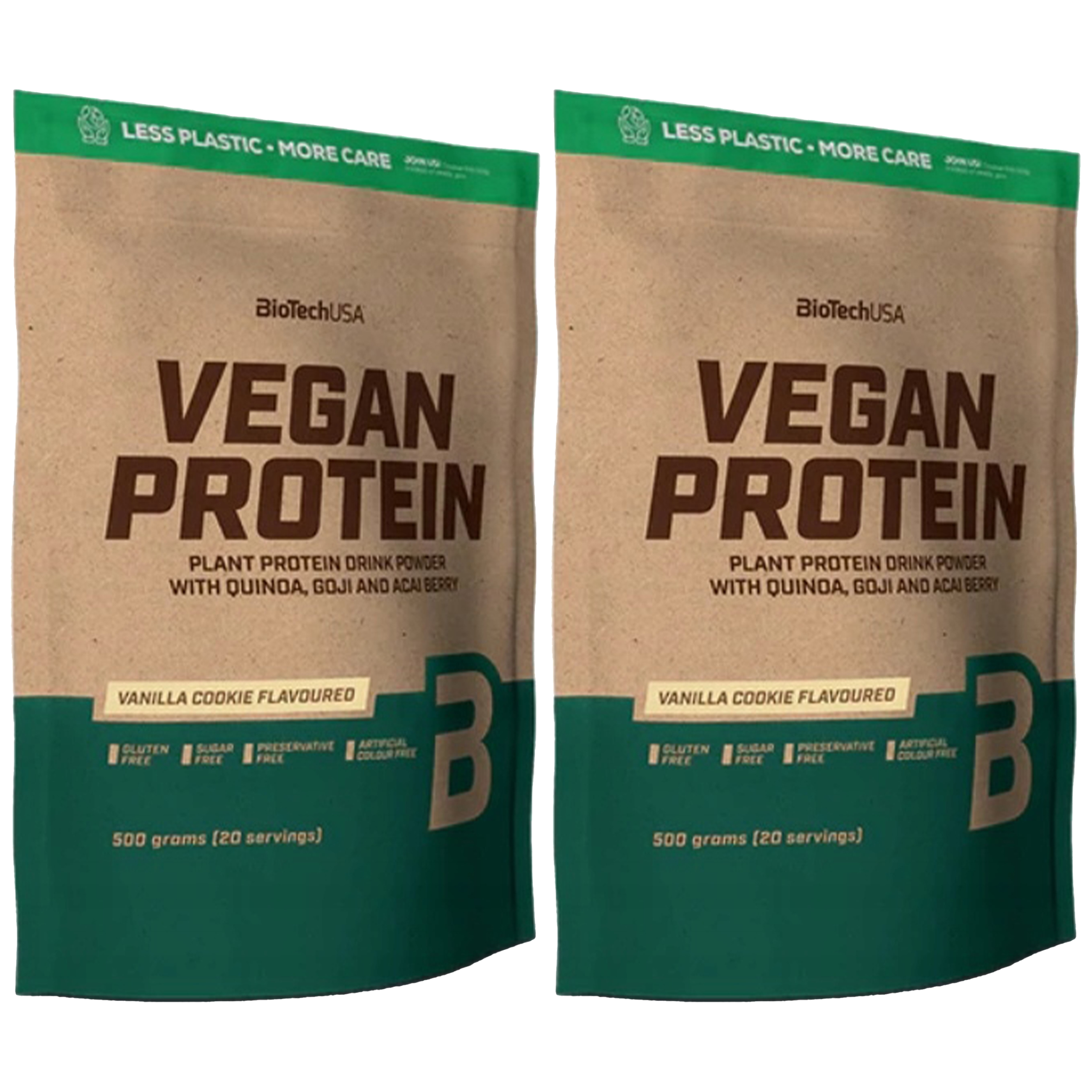BioTech USA Vegan Protein - 2x 500g