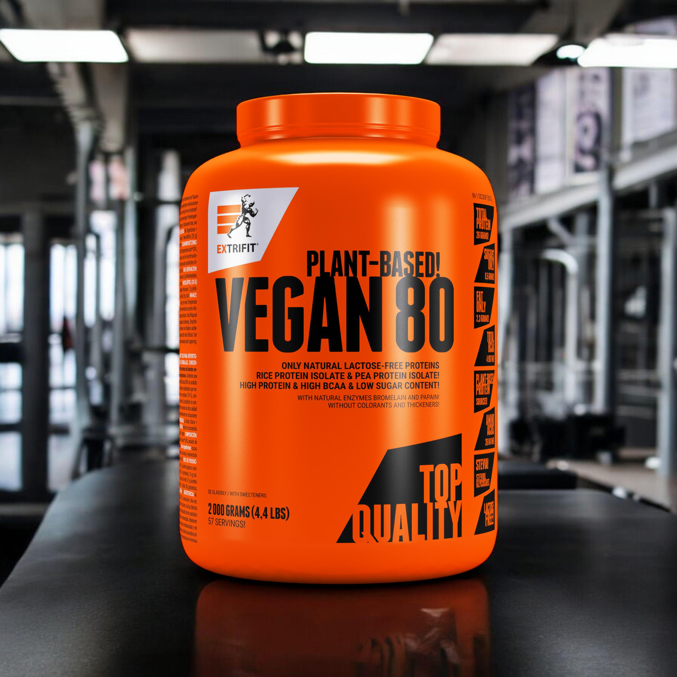 EXTRIFIT Vegan 80 - 2x 2000g