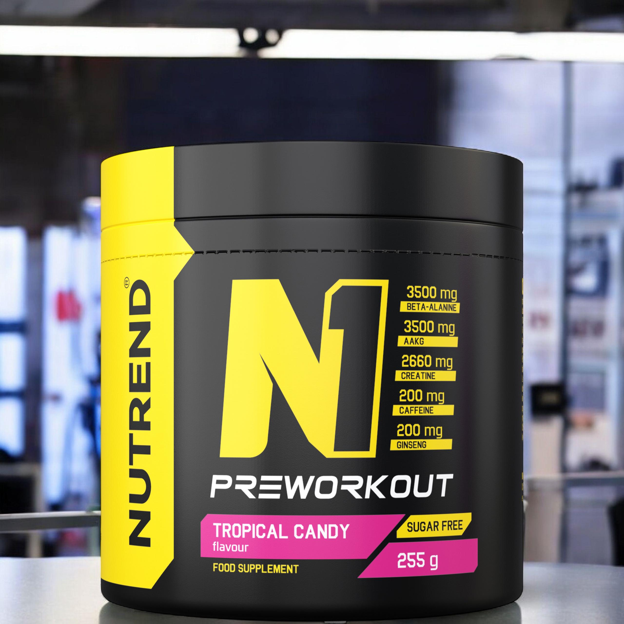 NUTREND N1 Pre Workout - 2x 255g