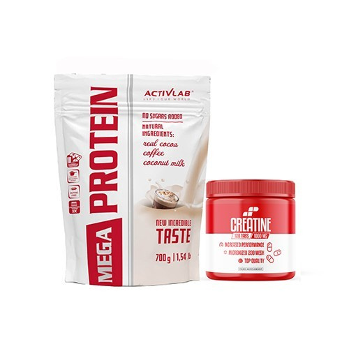 Zestaw ACTIVLAB | MP SPORT - Mega PROtein - 700g + MP Creatine 1000mg - 120tabs