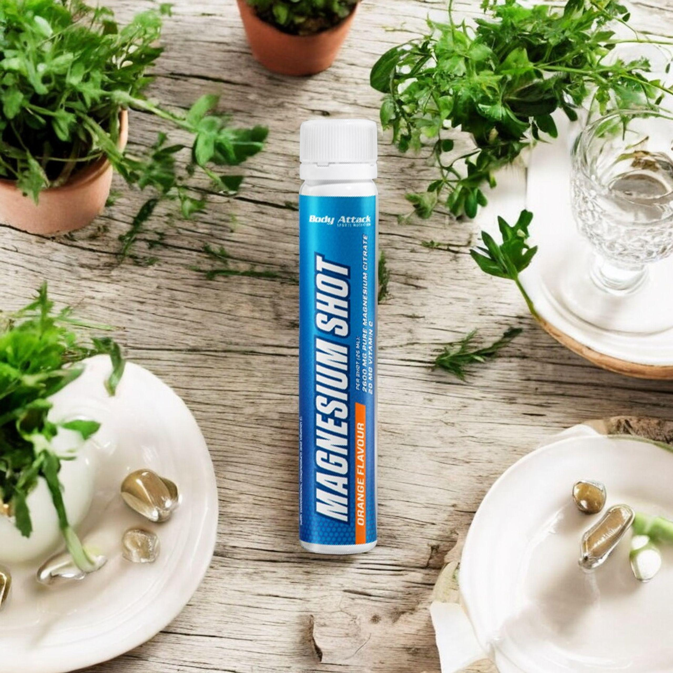 BODY ATTACK Magnesium Shot - 2x 25ml - Orange