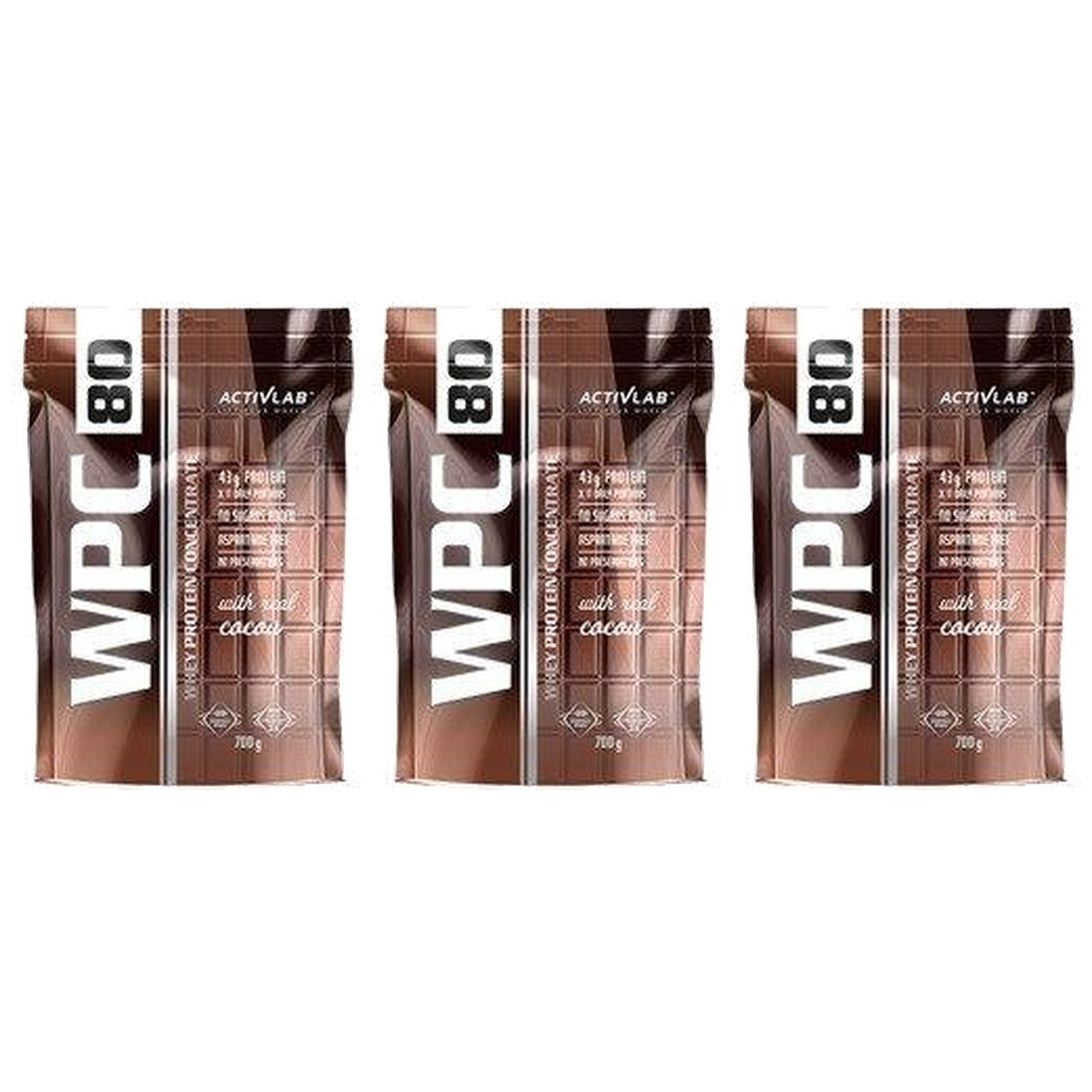 ACTIVLAB - WPC 80 Standard - 3x 700g - Cookies
