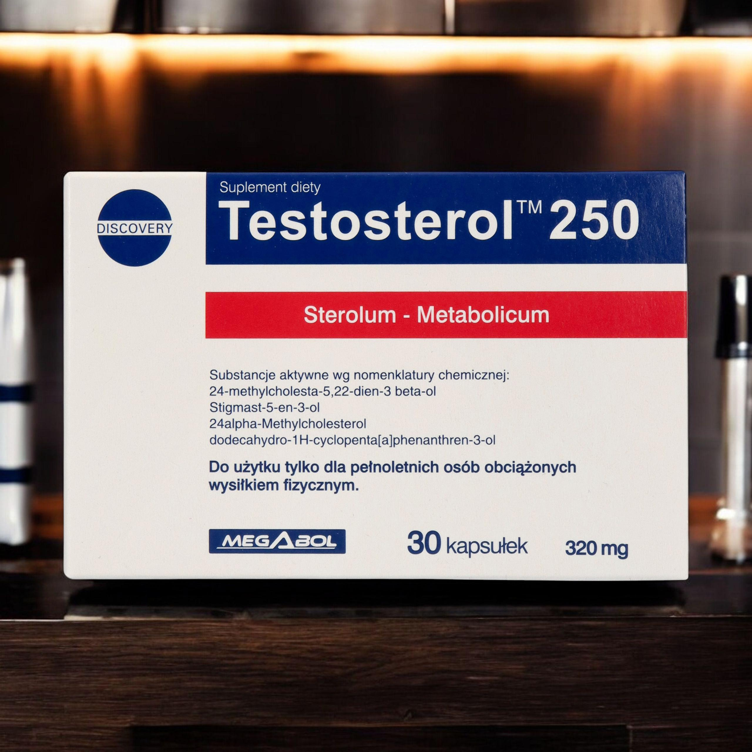 MEGABOL Testosterol 250 - 2x 30caps