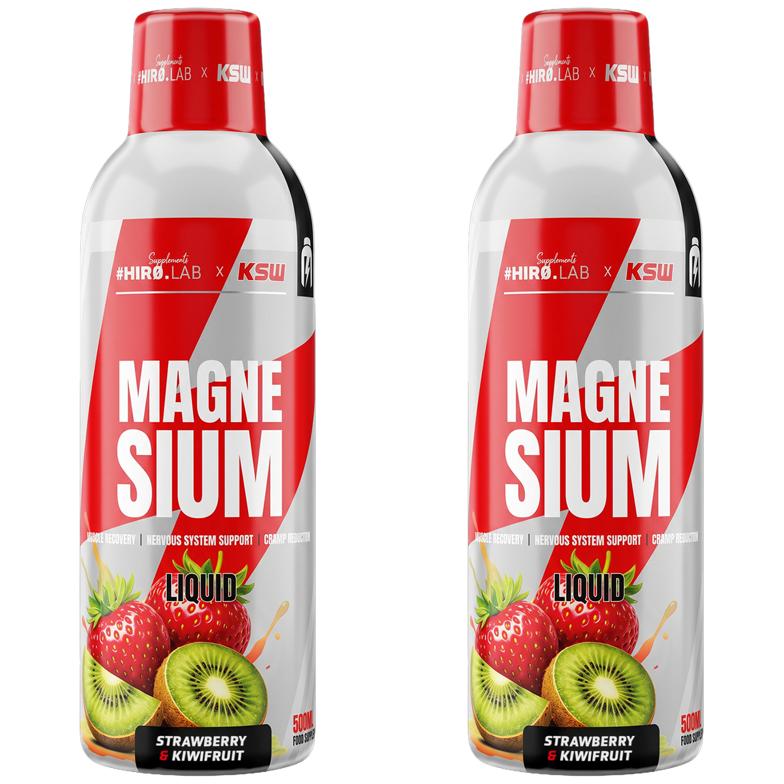 HIRO.LAB x KSW - Magnesium 2x 500ml - Strawberry Kiwi