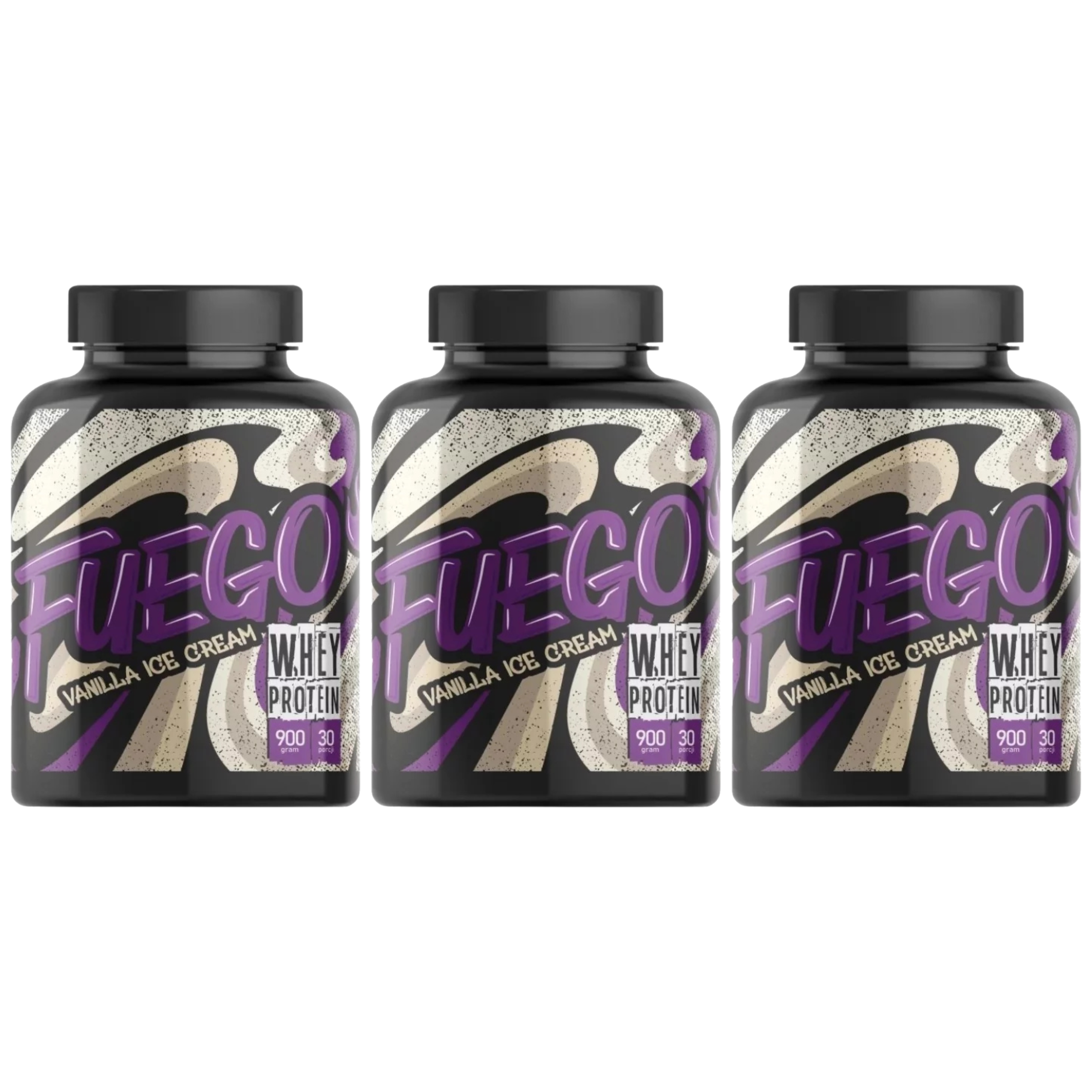 FUEGO - Whey Protein - 3x 900g