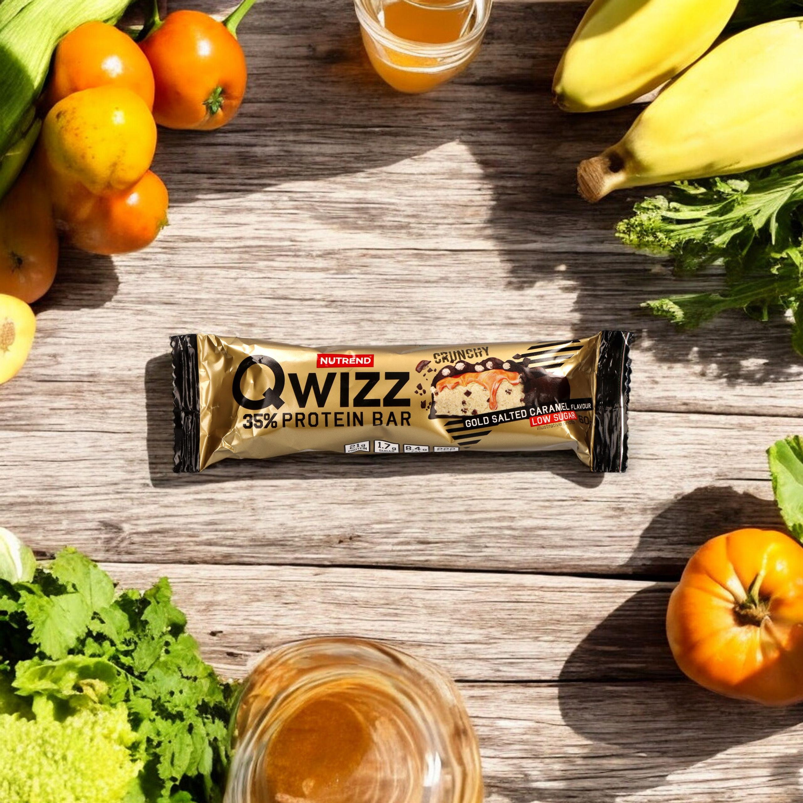 NUTREND Baton QWIZZ Protein Bar - 60g - WYPRZEDAŻ - 12-05