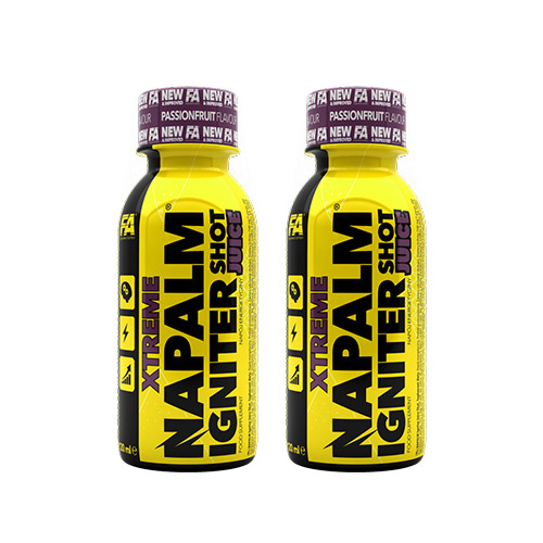 FITNESS AUTHORITY Xtreme Napalm Igniter Juice Shot - 2x 120ml