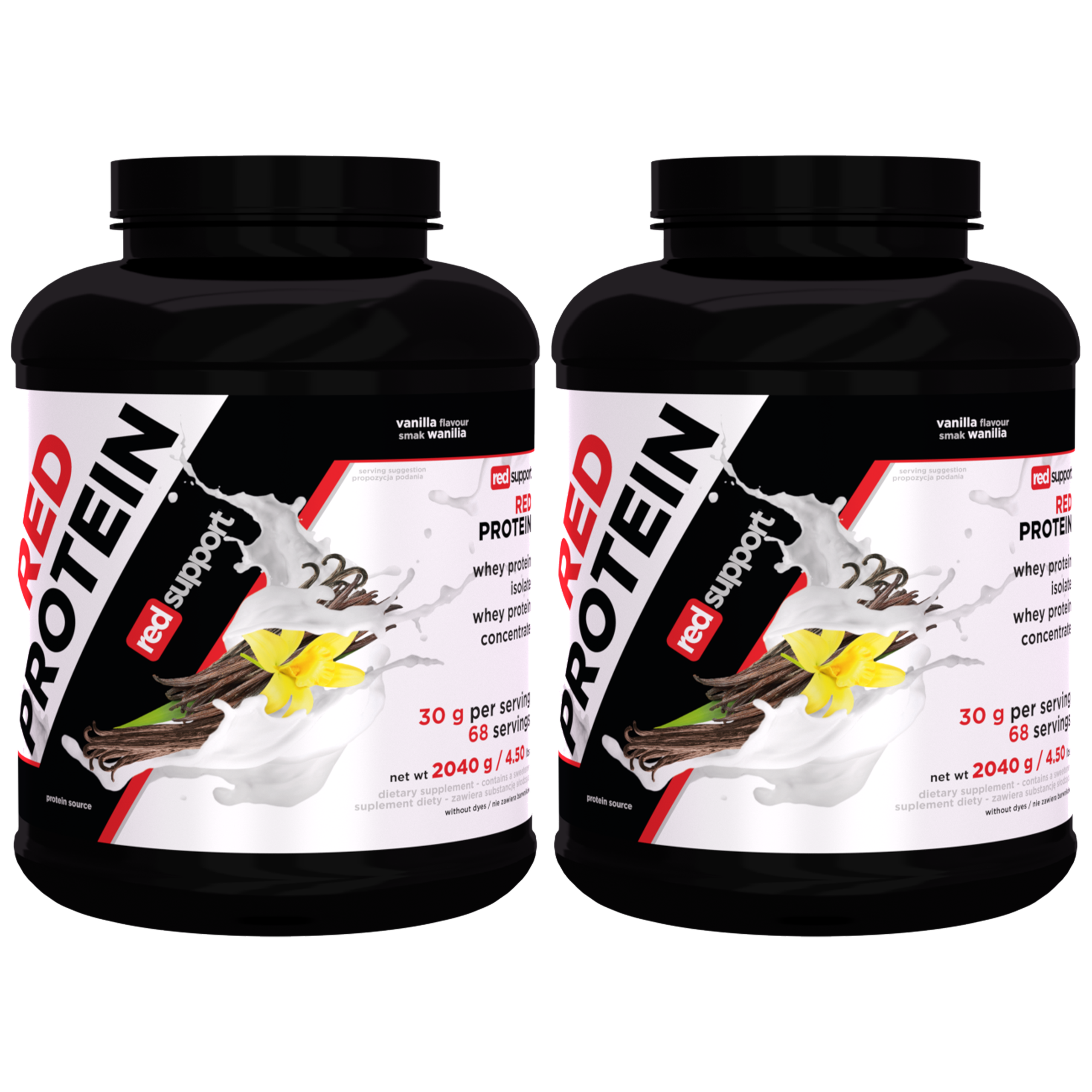 RED SUPPORT Red Protein - 2x 2040g