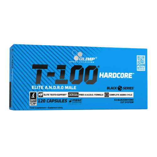 OLIMP T-100 Hardcore - 2x 120caps