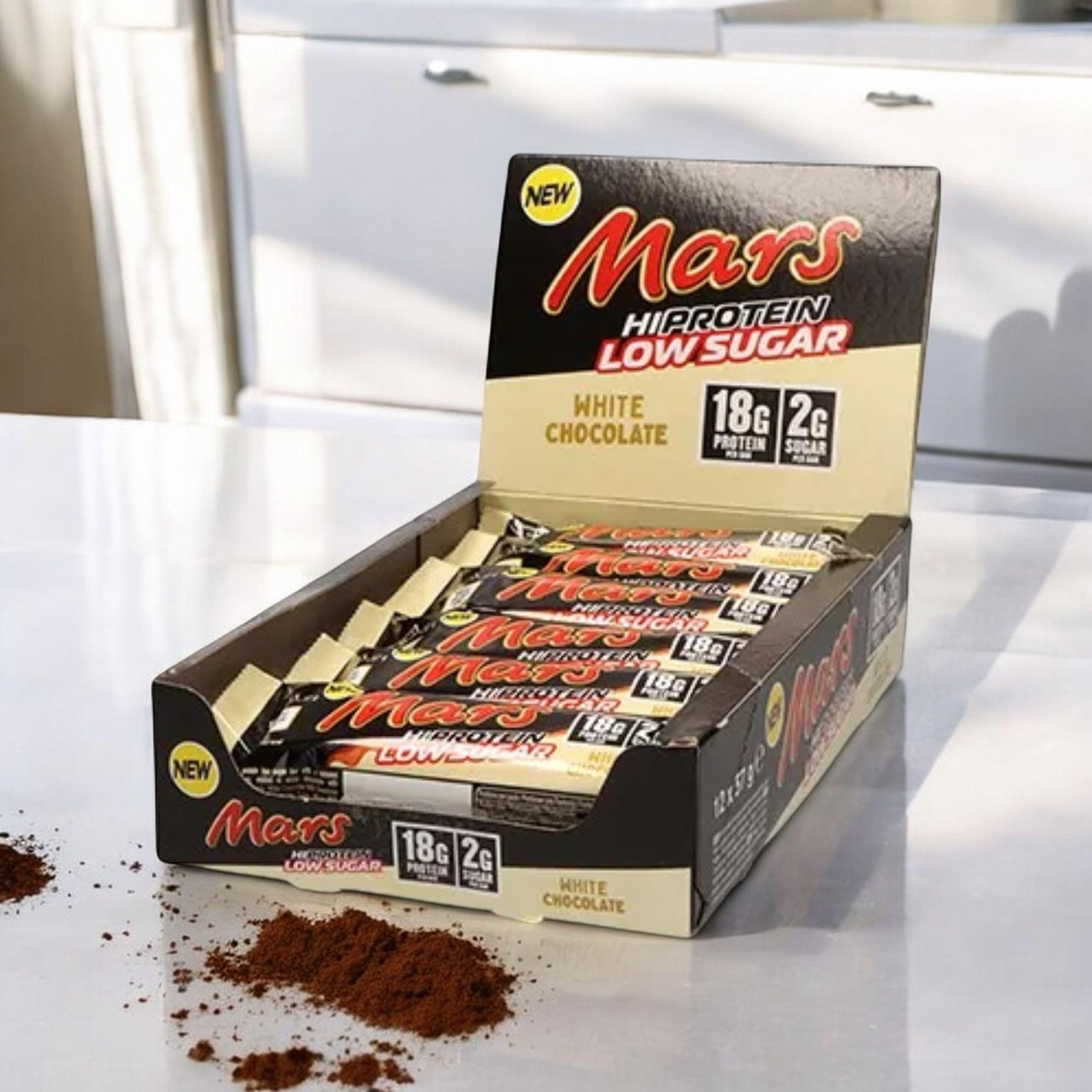 Mars - Baton Mars HIProtein LS Bar - 12x 2x 57g - White Chocolate