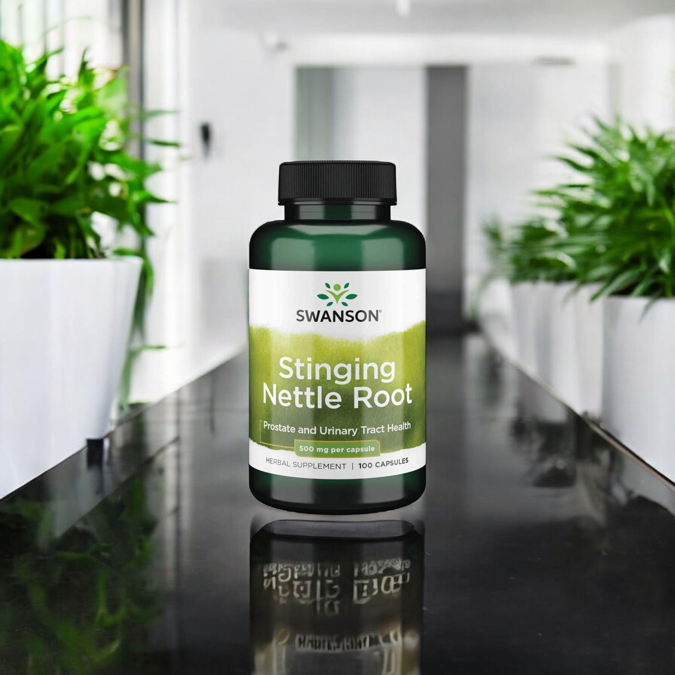 SWANSON Stinging Nettle Root 500mg - 100caps. - 2x Pokrzywa zwyczajna