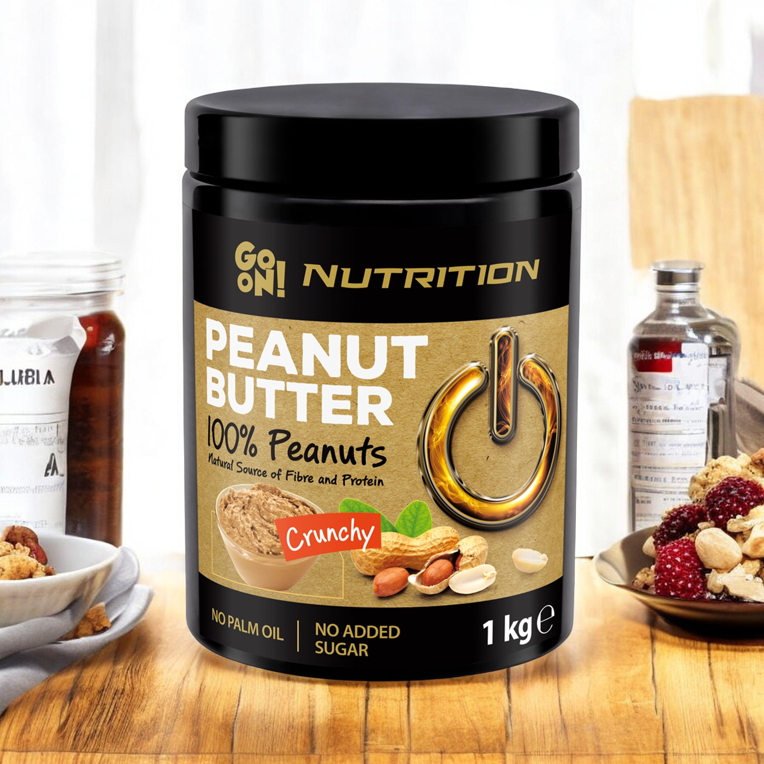 GO ON NUTRITION Peanut Cream - 100% Orzechów Arachidowych - 1000g