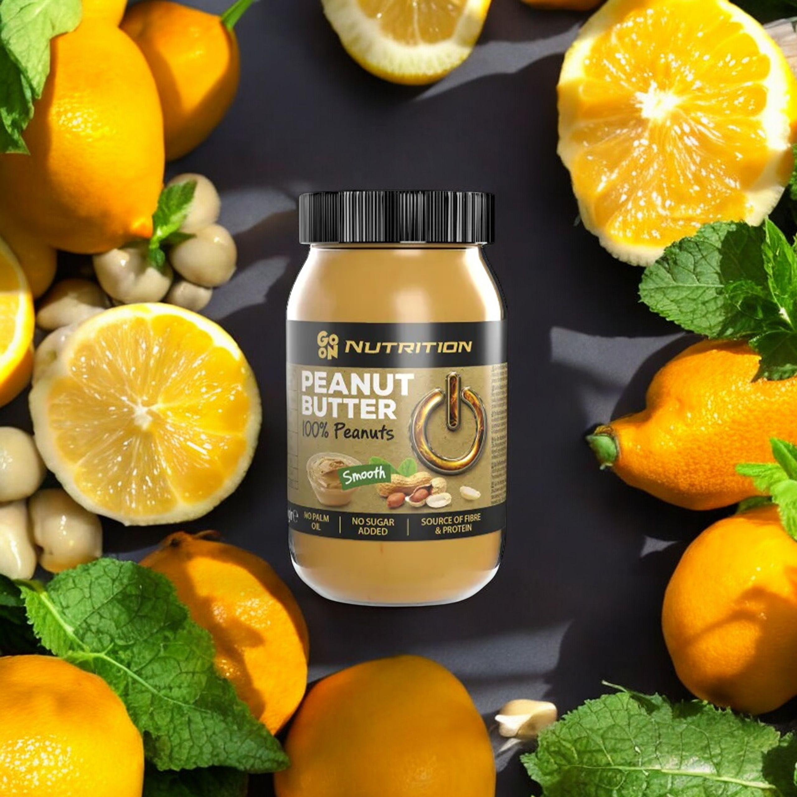 GO ON NUTRITION Peanut Cream 100% Peanuts - 900g - Krem orzechowy