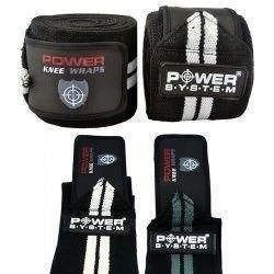 POWER SYSTEM Taśma - Knee Wraps - 200cm WYPRZEDAŻ