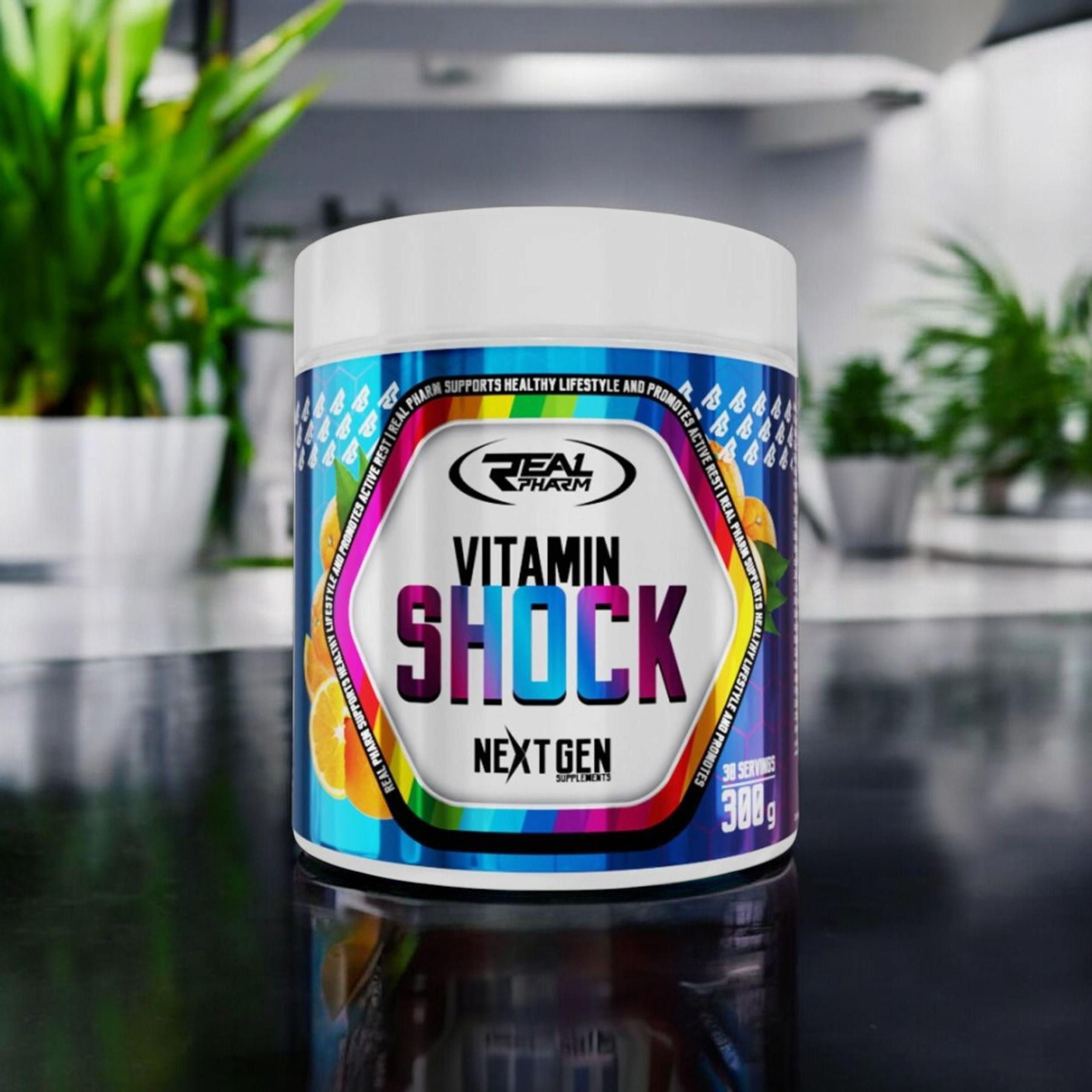 REAL PHARM - Vitamin Shock - 300g - Orange