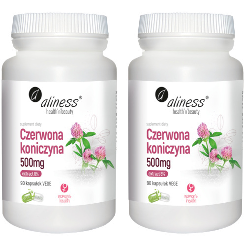 ALINESS - Czerwona Koniczyna 500mg - 2x 90vcaps.