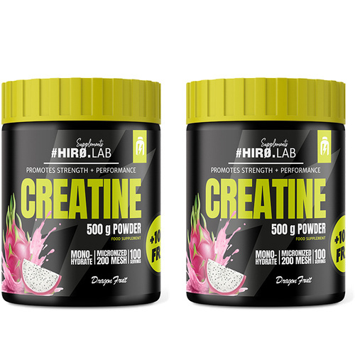 HIRO.LAB Creatine - 2x 500g + 100g FREE