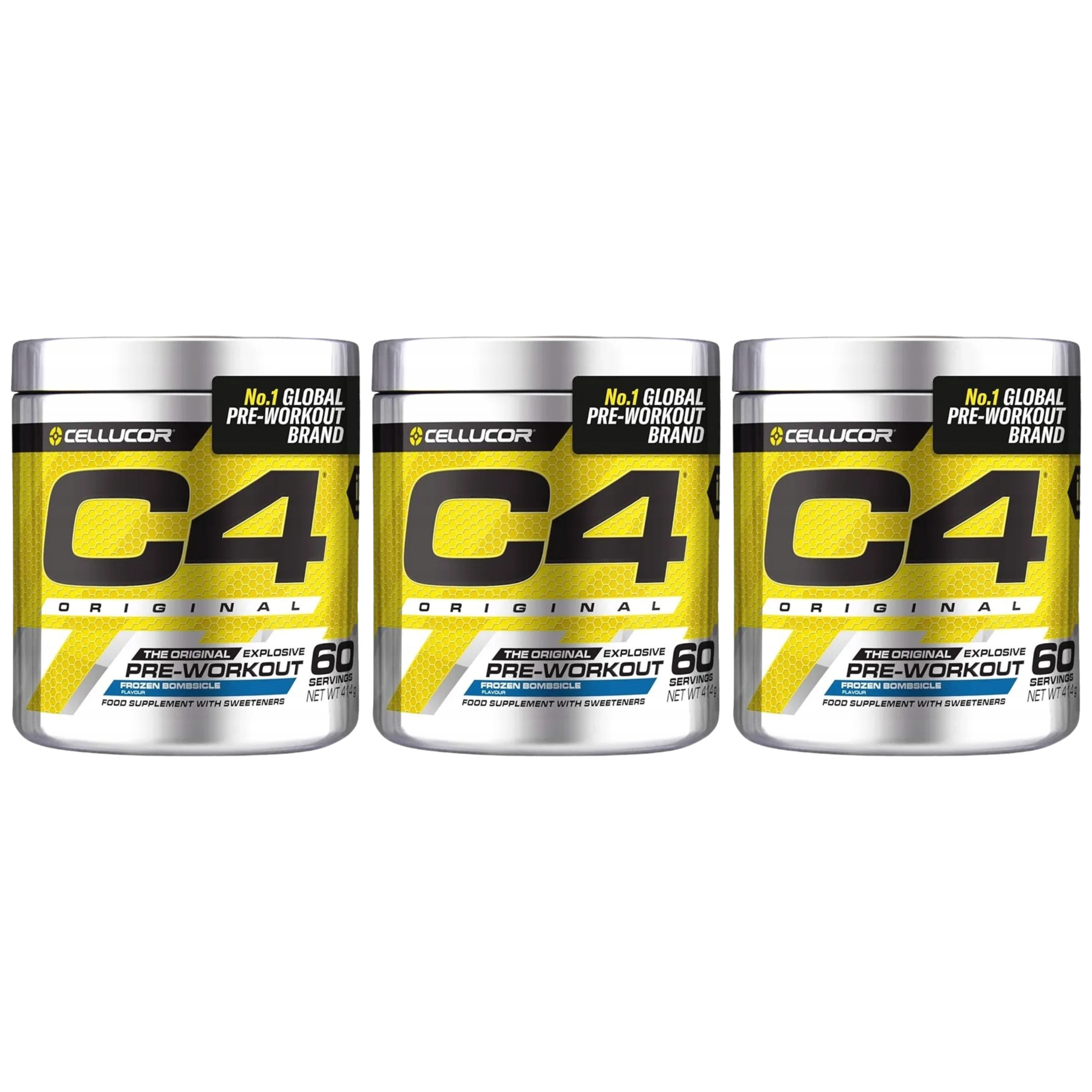 CELLUCOR - C4 Original iD Series - 3x 60serv