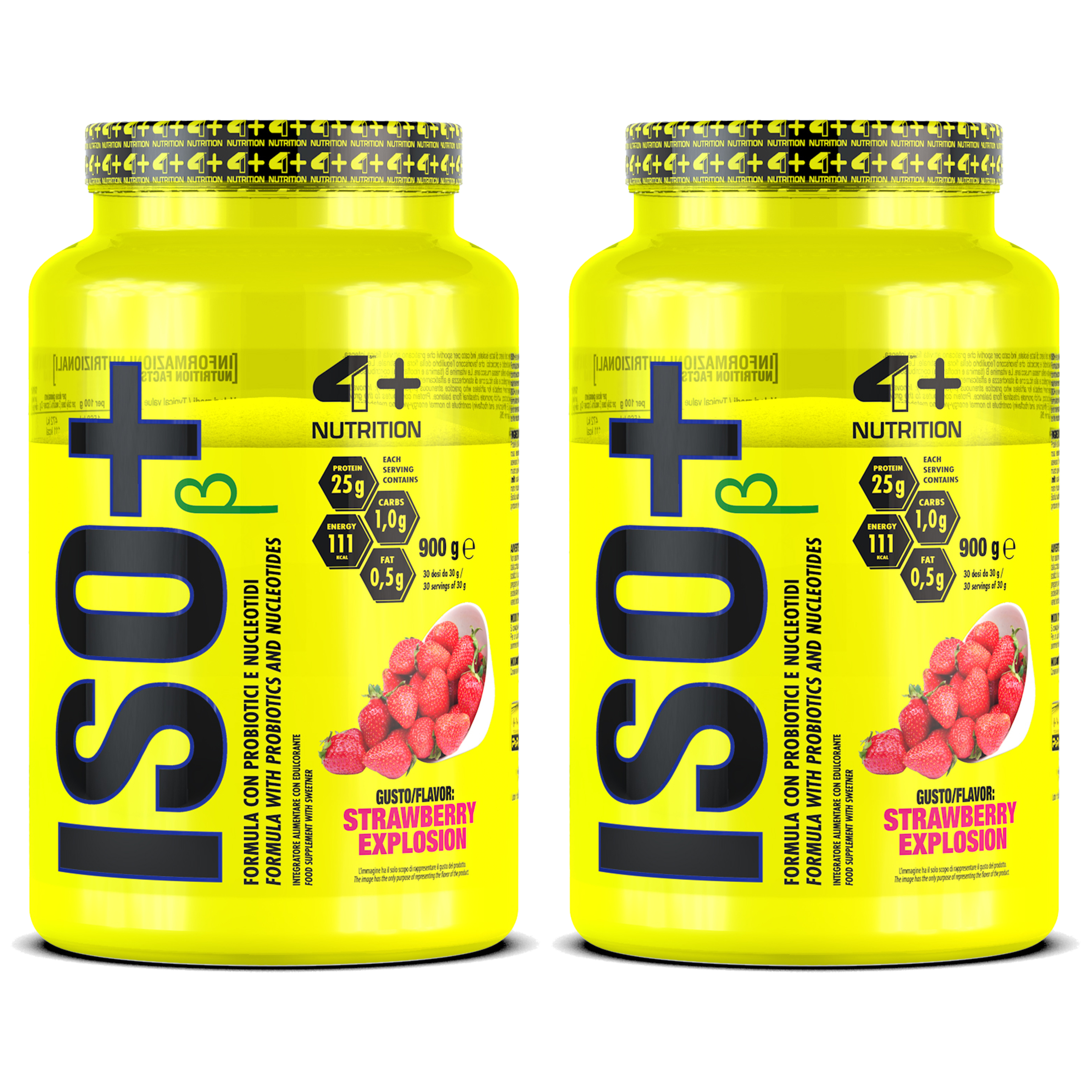 4+ NUTRITION Iso+ Probiotics - 2x 900g
