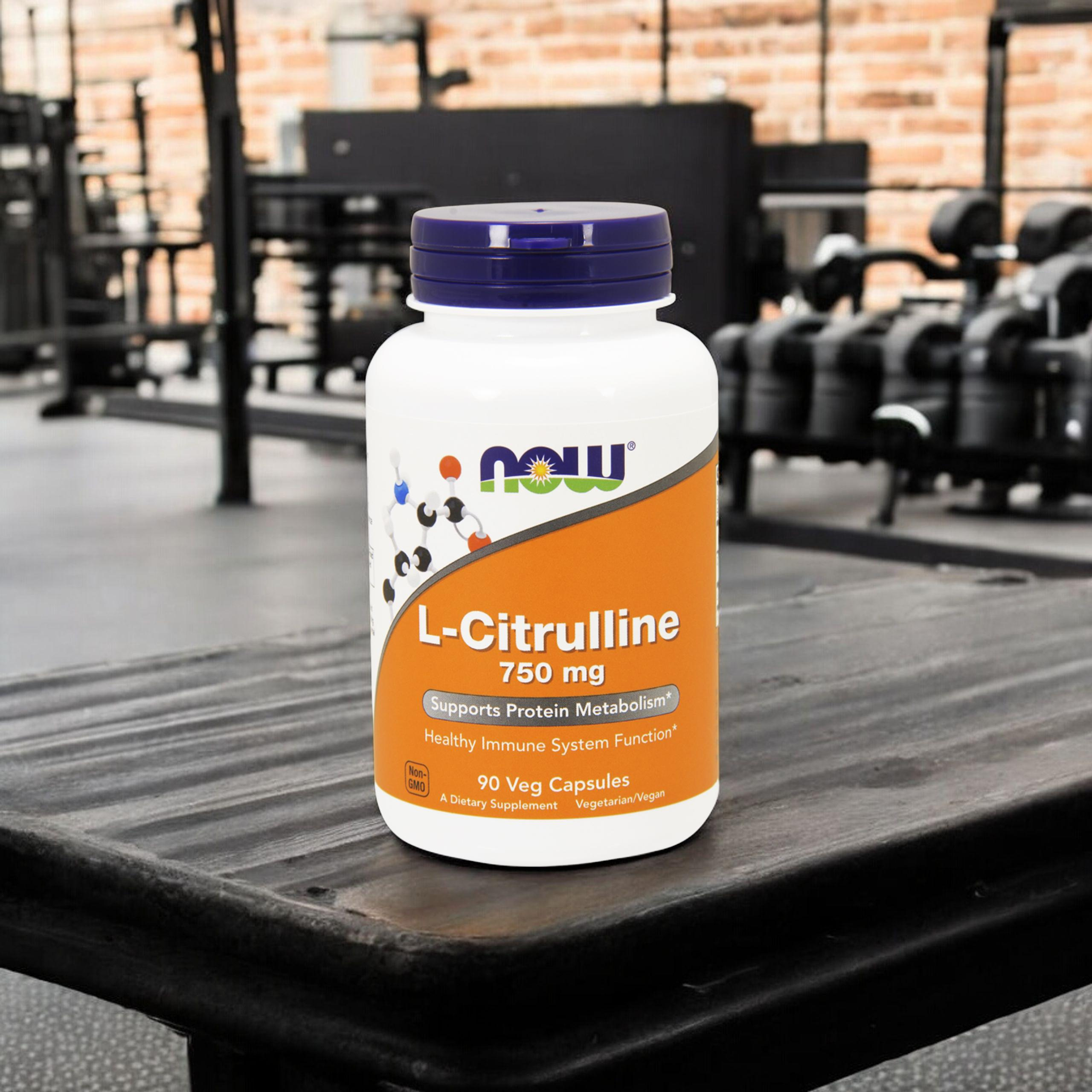 NOW L-Citrulline - 3x 90vegcaps