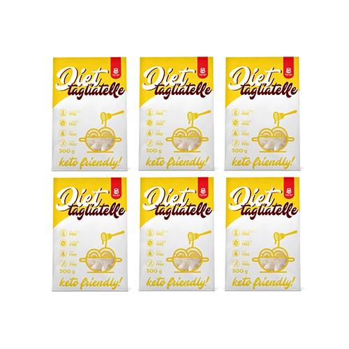 Cheat Meal Nutrition Diet Tagliatelle - 6x 400g (6x 300g netto) - Makaron dietetyczny