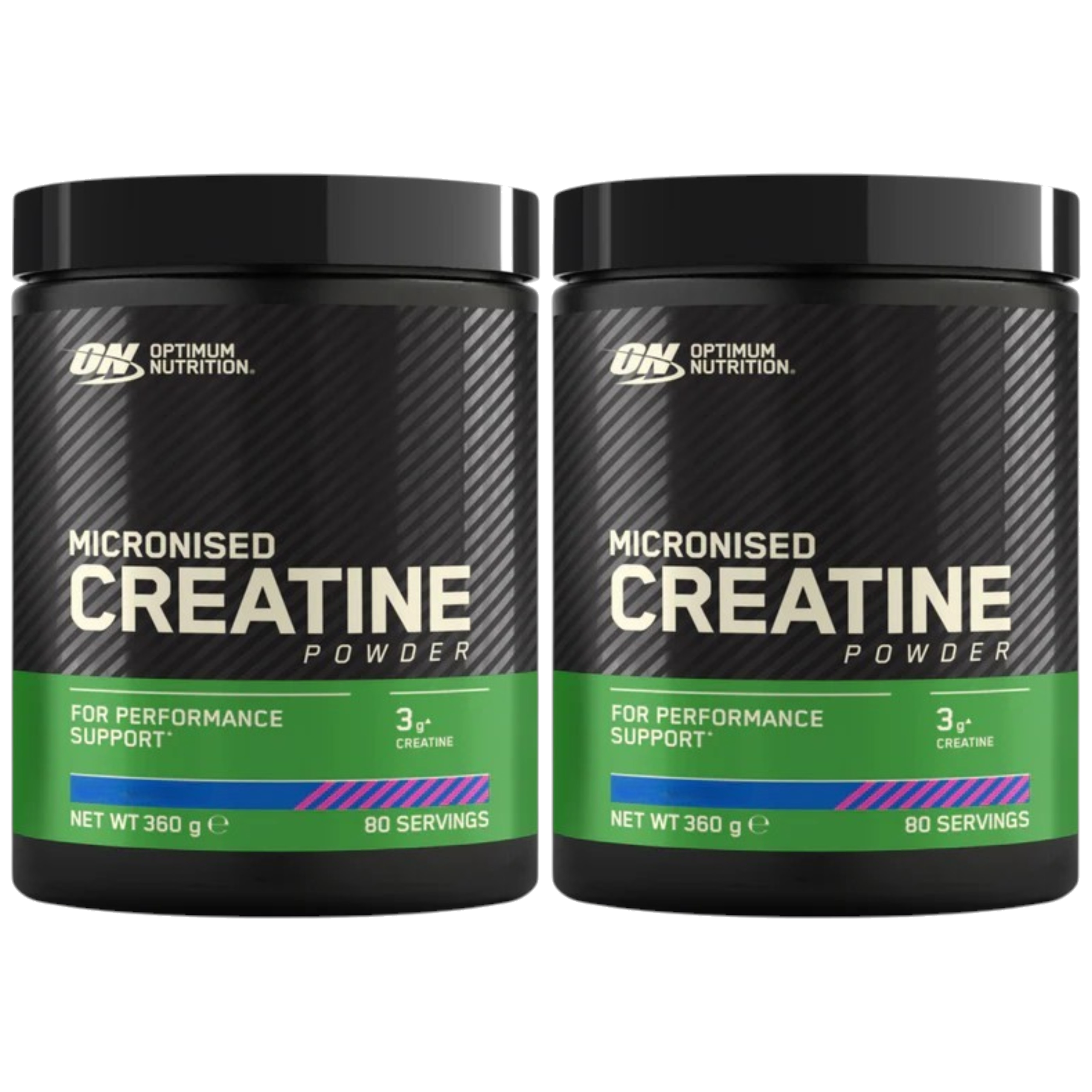 OPTIMUM NUTRITION - Micronised Creatine - 2x 360g - Fruit Punch