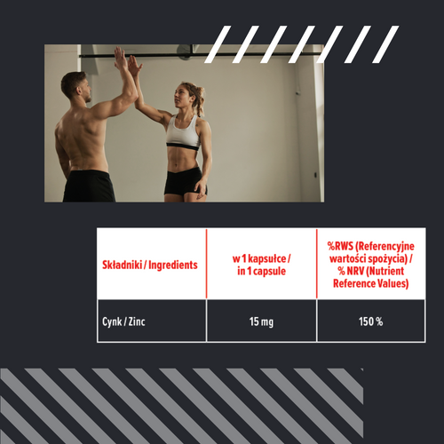 3x MP NUTRITION Zinc - 120caps - Cynk