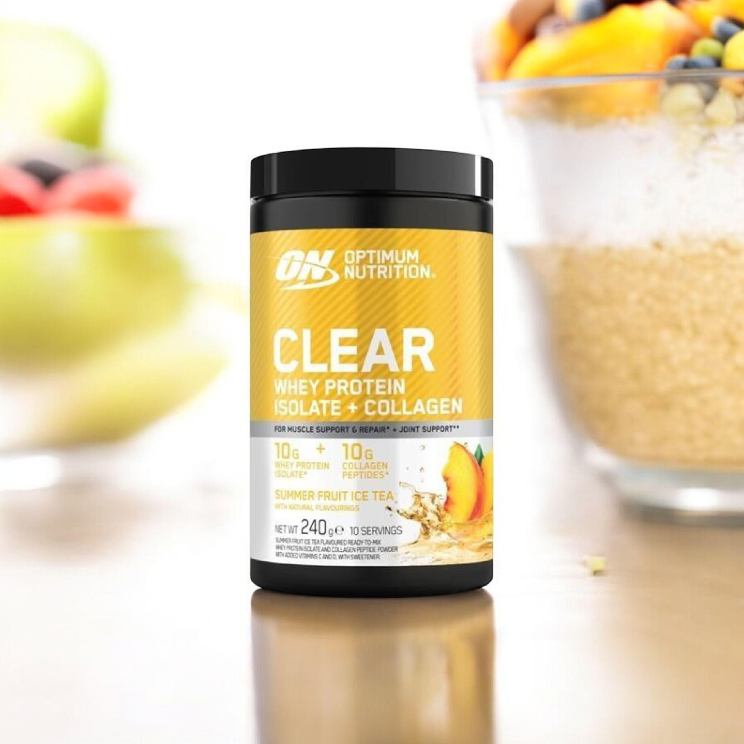 OPTIMUM NUTRITION - Whey Collagen - 240g - Summer Fruit Ice Tea