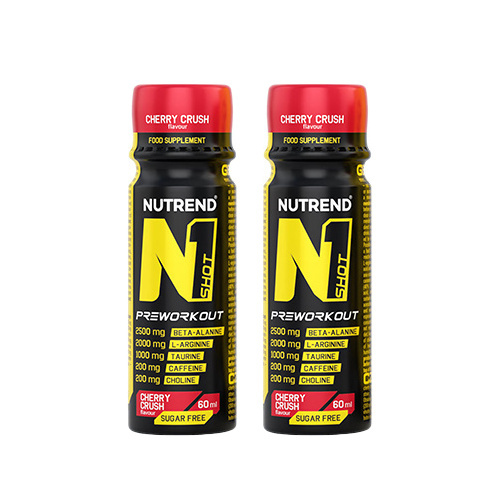 NUTREND N1 Shot PreWorkout - 2x 60ml