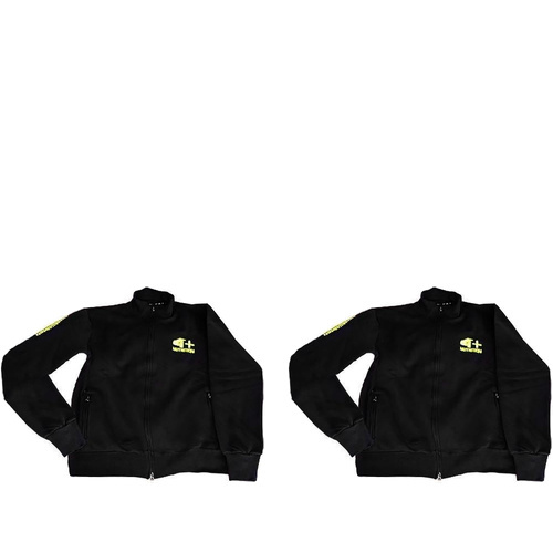 4+ NUTRITION Bluza - Black - 2x Yellow