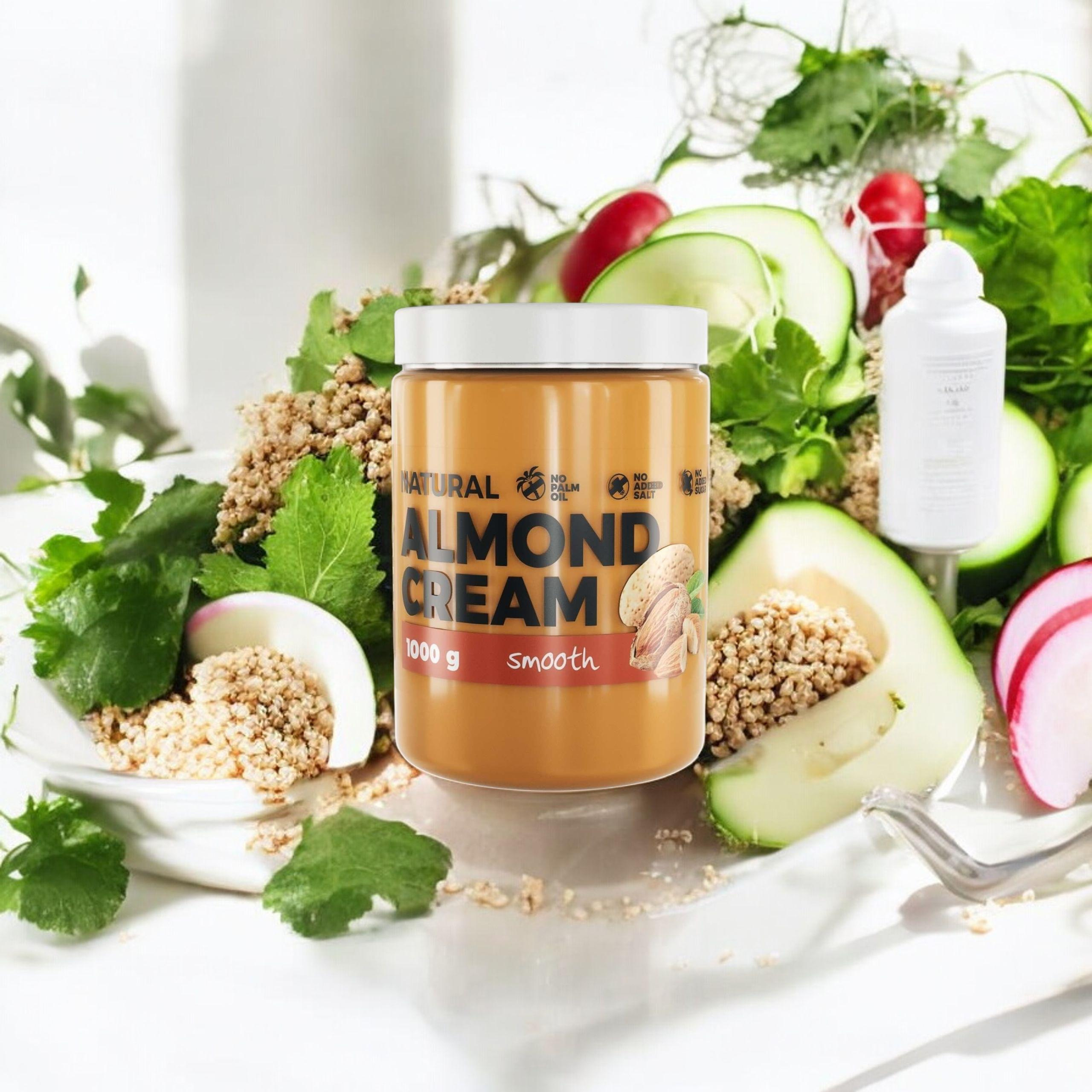 7 NUTRITION - Almond Butter - 3x 1000g - Smooth - Masło Migdałowe