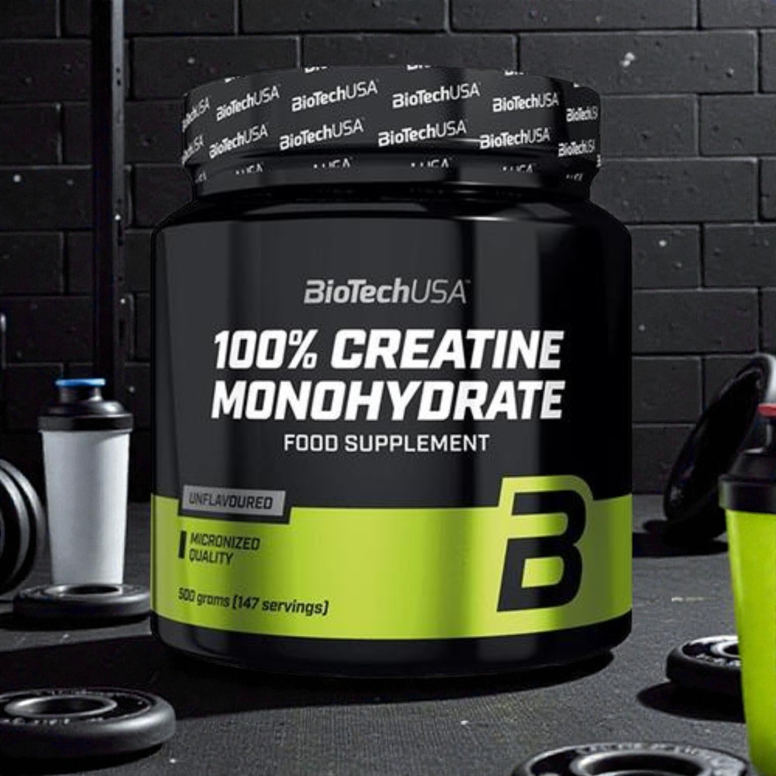 BIOTECH - Creatine - 3x 500g - Unflavoured