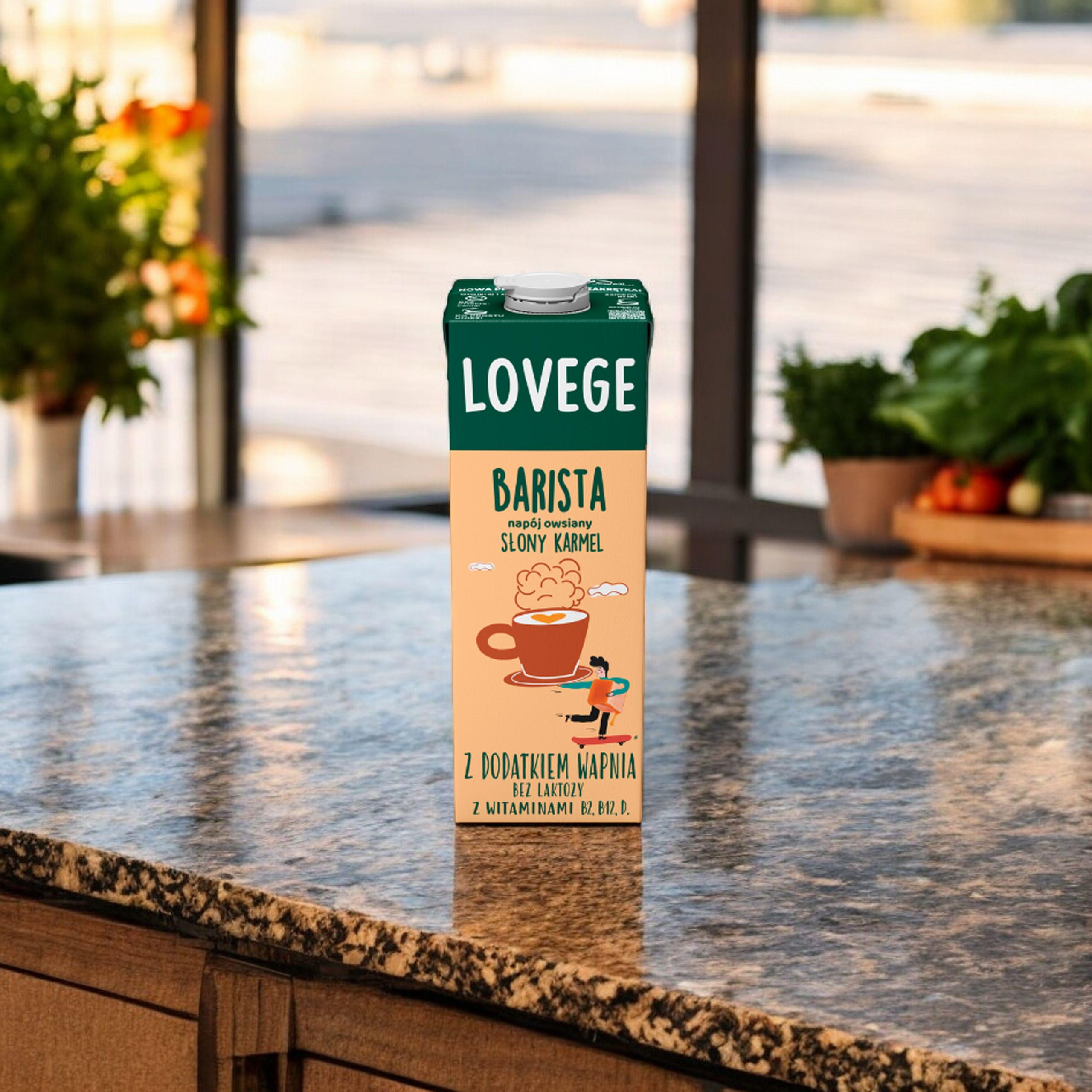 SANTE - Napój Lovege Owsiany Barista - 330ml - Słony Karmel - WYPRZEDAŻ - 03-12