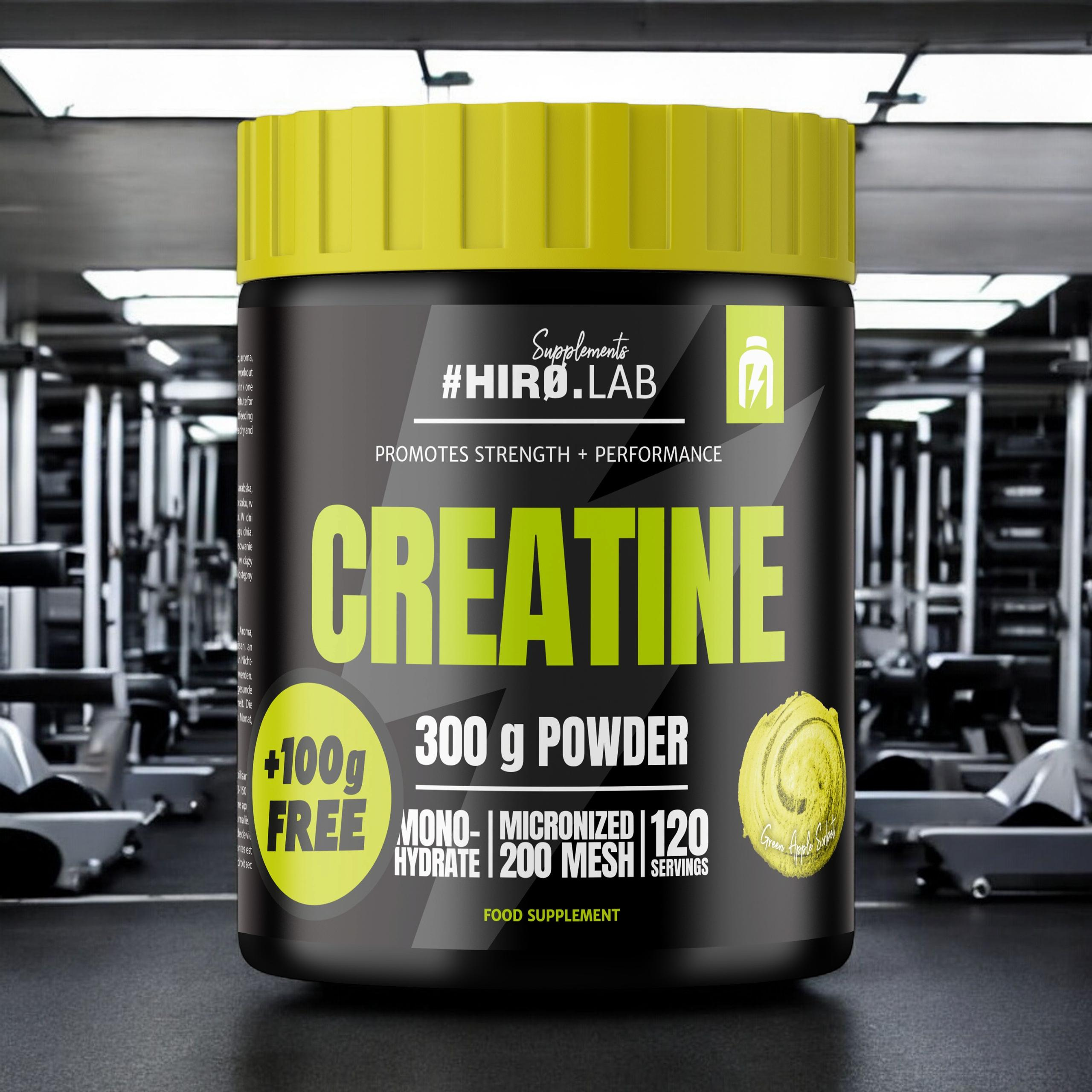 HIRO.LAB Creatine - 300g + 100g FREE