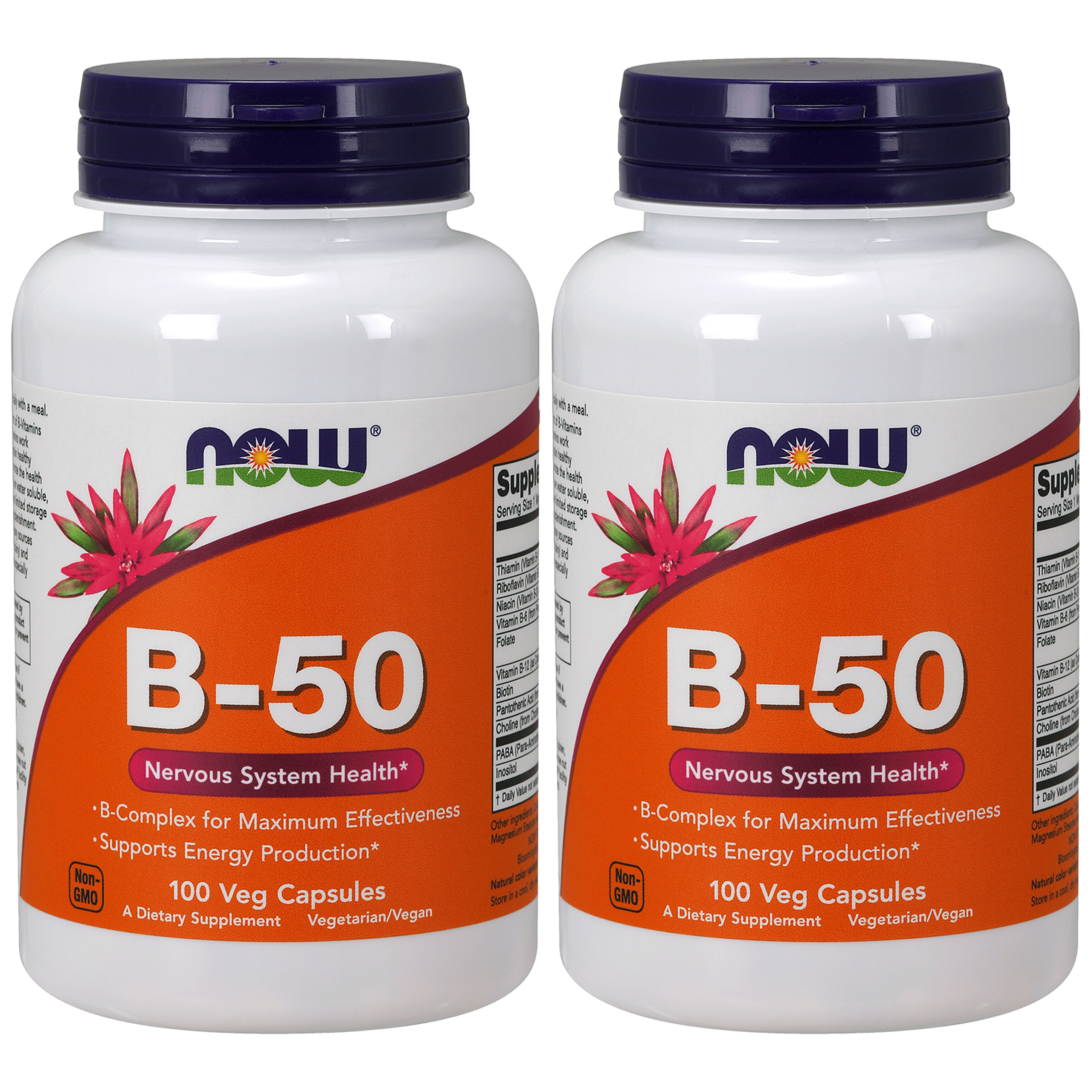 NOW Vitamin B-50 - 2x 100vcaps