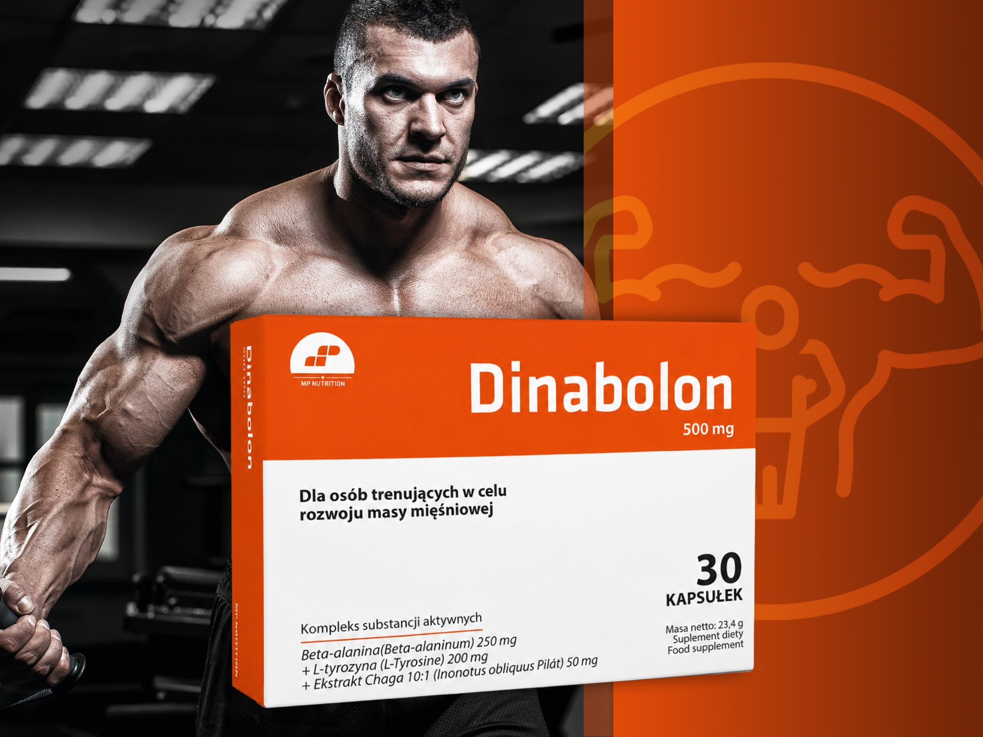 MP NUTRITION Dinabolon - 30caps