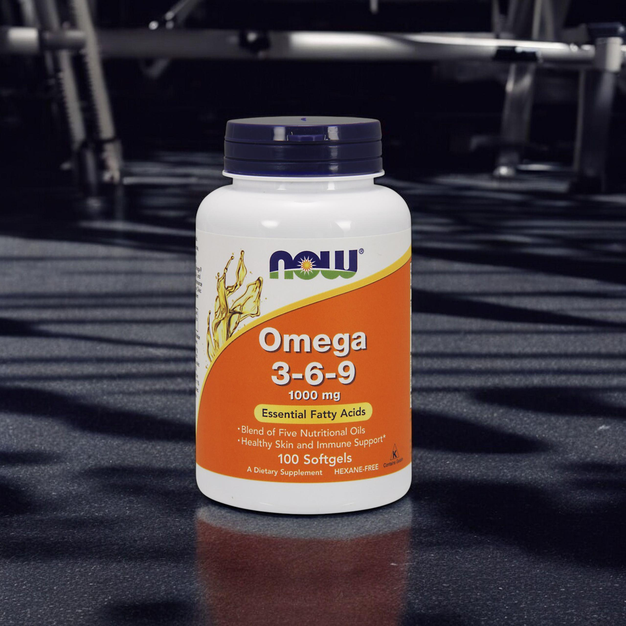 NOW Omega-3-6-9 1000mg - 2x 100softgels