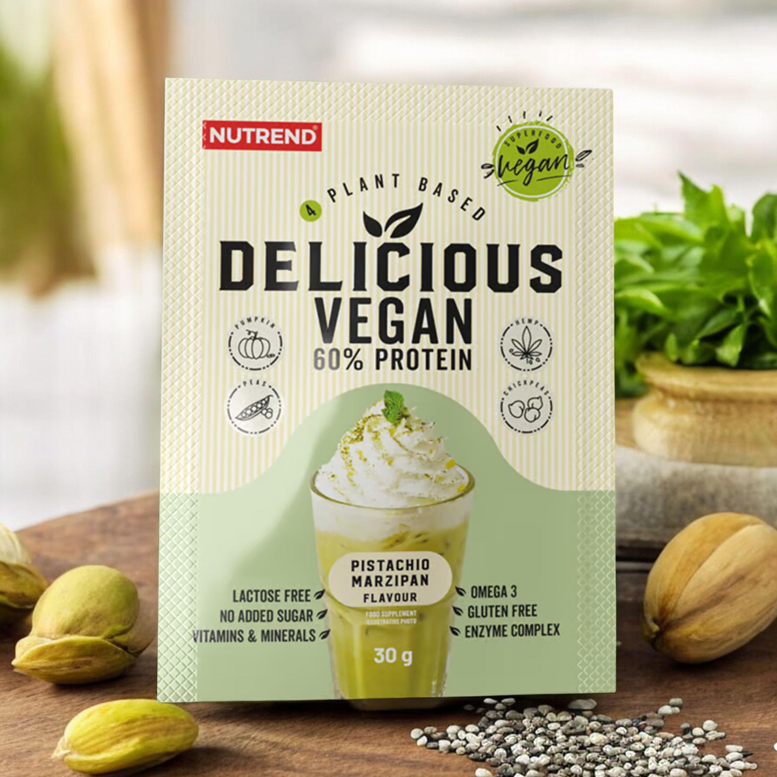 NUTREND Delicious Vegan Protein - 3x 30g - Pistachio Marzipan
