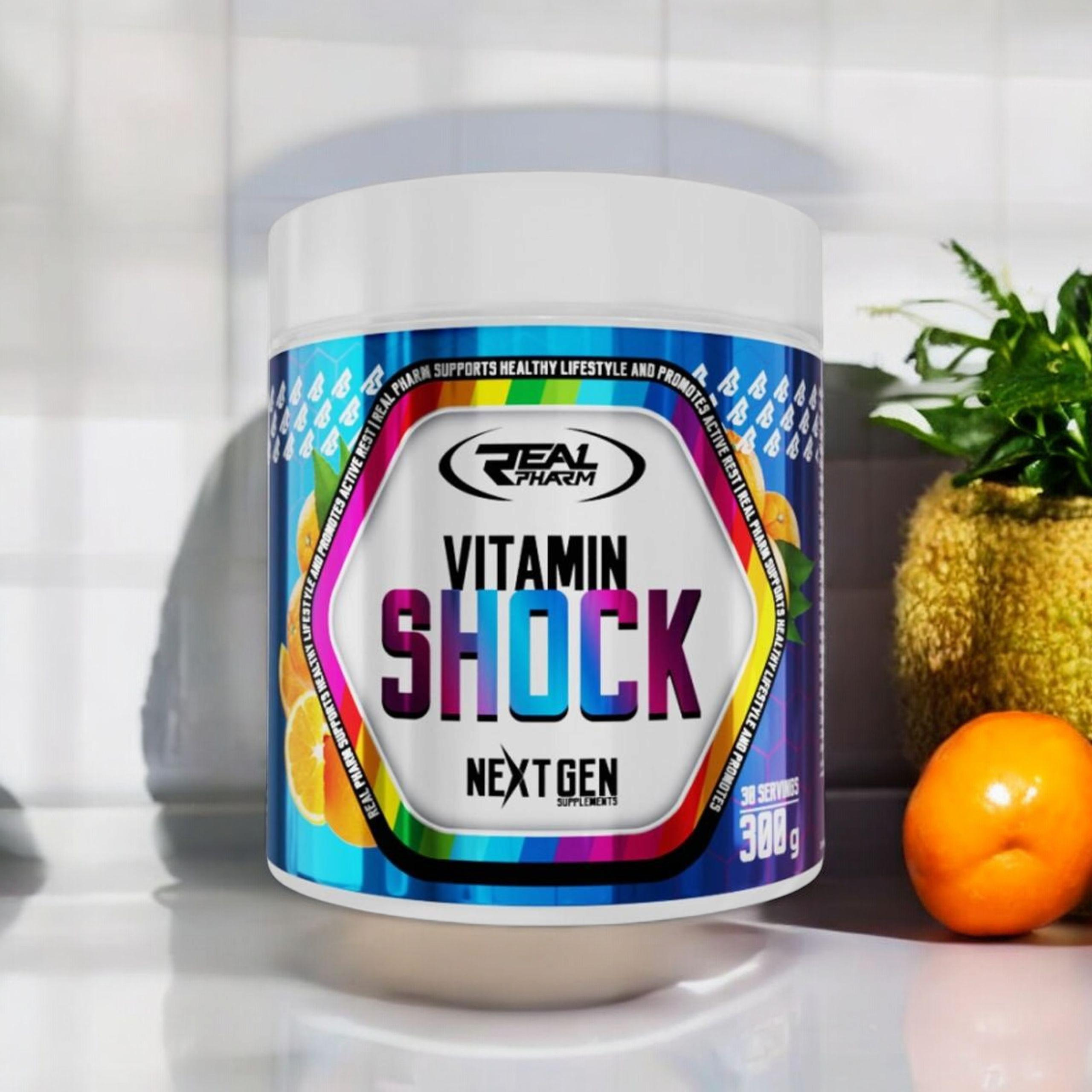 REAL PHARM - Vitamin Shock - 300g - Orange