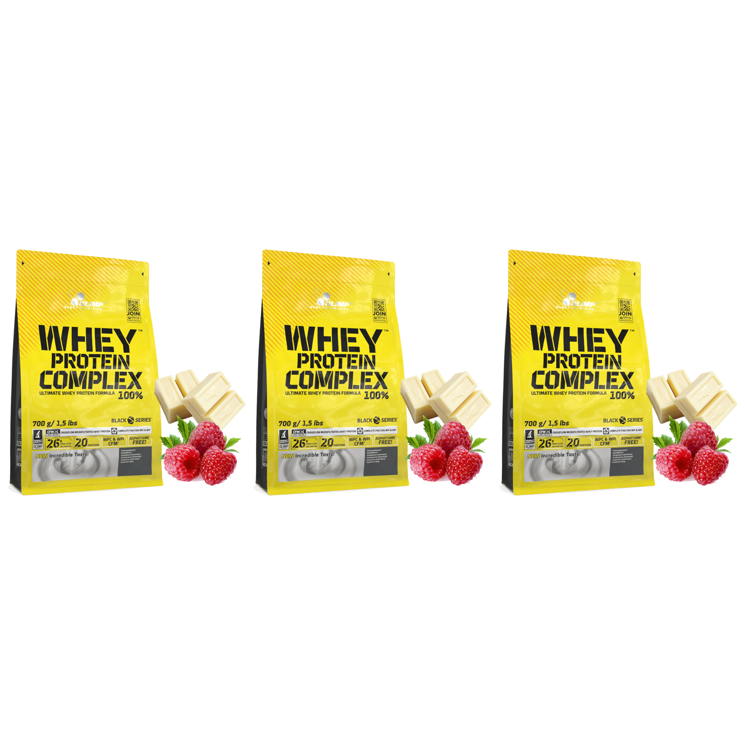 OLIMP Whey Protein Complex 100% - 3x 700g
